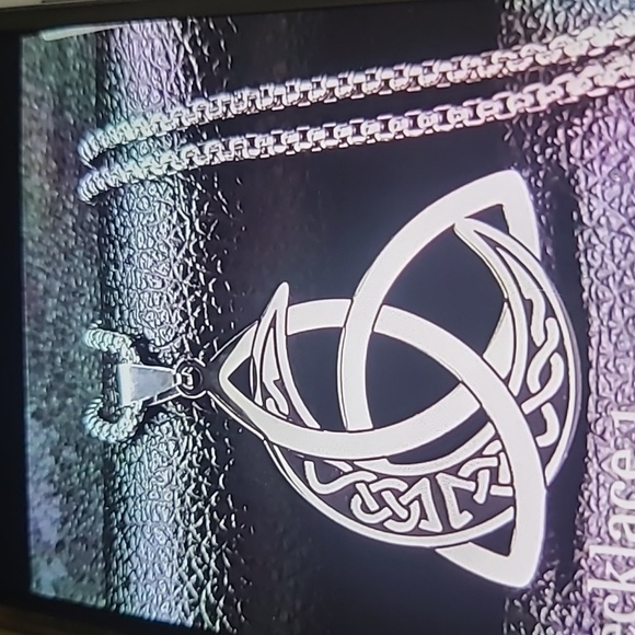 Knot Symbol Necklace.#127 - Picture 2 of 3